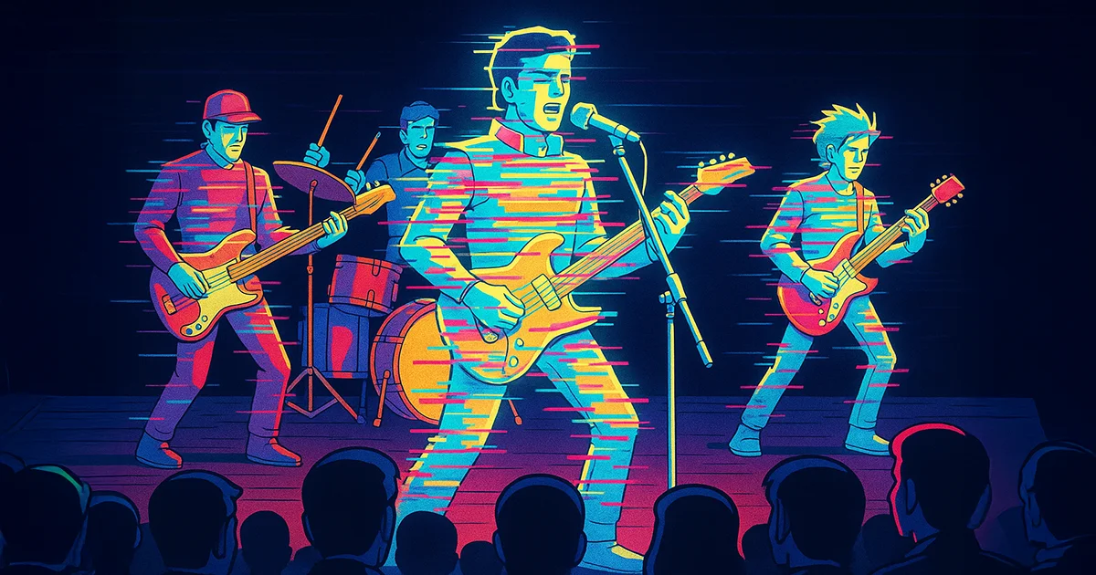 Velvet Sundown bei Musik Auftritt
